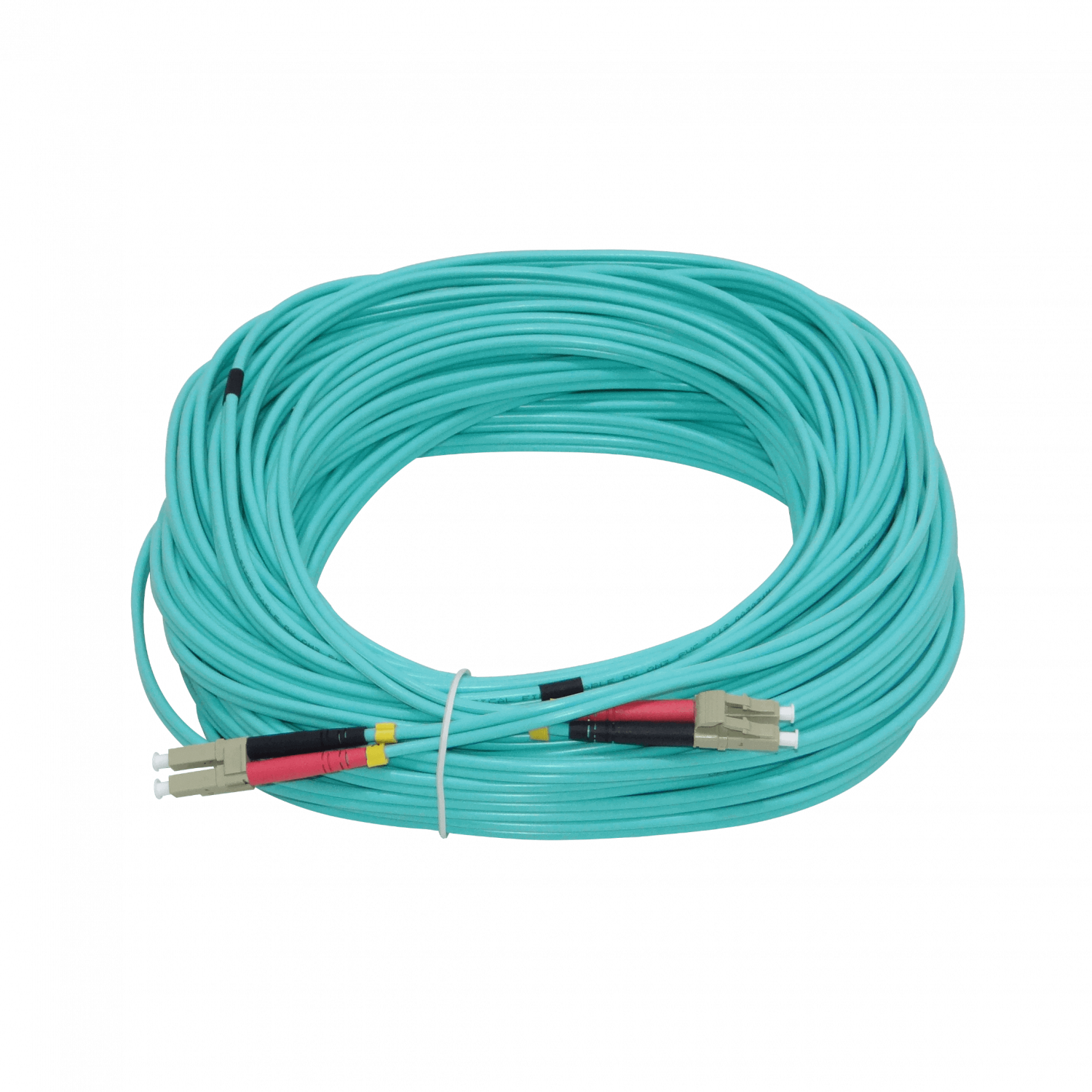 25mt LC-LC OM3 MultiModo MM Duplex Jumper Fibra 3.0mm 50/125um LSZH 1