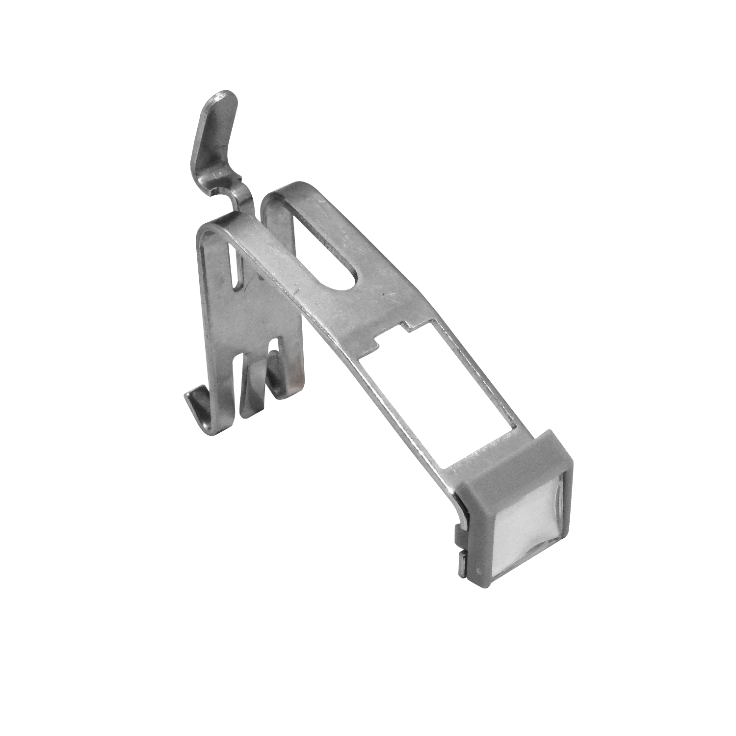 Modulo Metalico Vacio p/Carril Riel DIN 1-Keystone Industrial c/etique 1