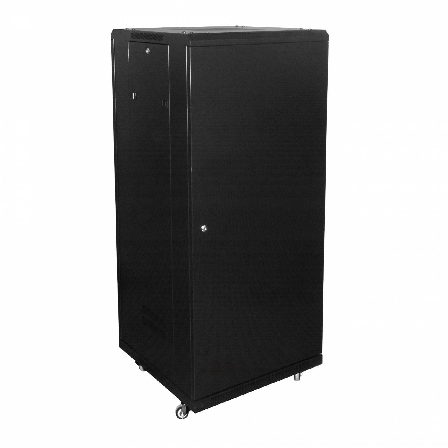 LINKMADE Vidrio 27U 600mm 60cm-Fondo Rack Turbina-PDU-Bandeja Negro 4