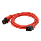 1,8mt Rojo Macho-Hembra Cable de Poder C13/C14 7A 3x0,82mm2 180cm - Miniatura 2