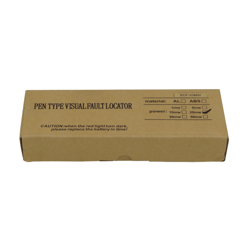 Detector Visual de Fallas en Fibra Óptica, 20mW, 650nm, 15km, Requiere 2 Pilas AA 6