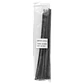 50-un 350x4,8mm Negra Amarra Plastica Nylon 4.8x350mm - Miniatura 3