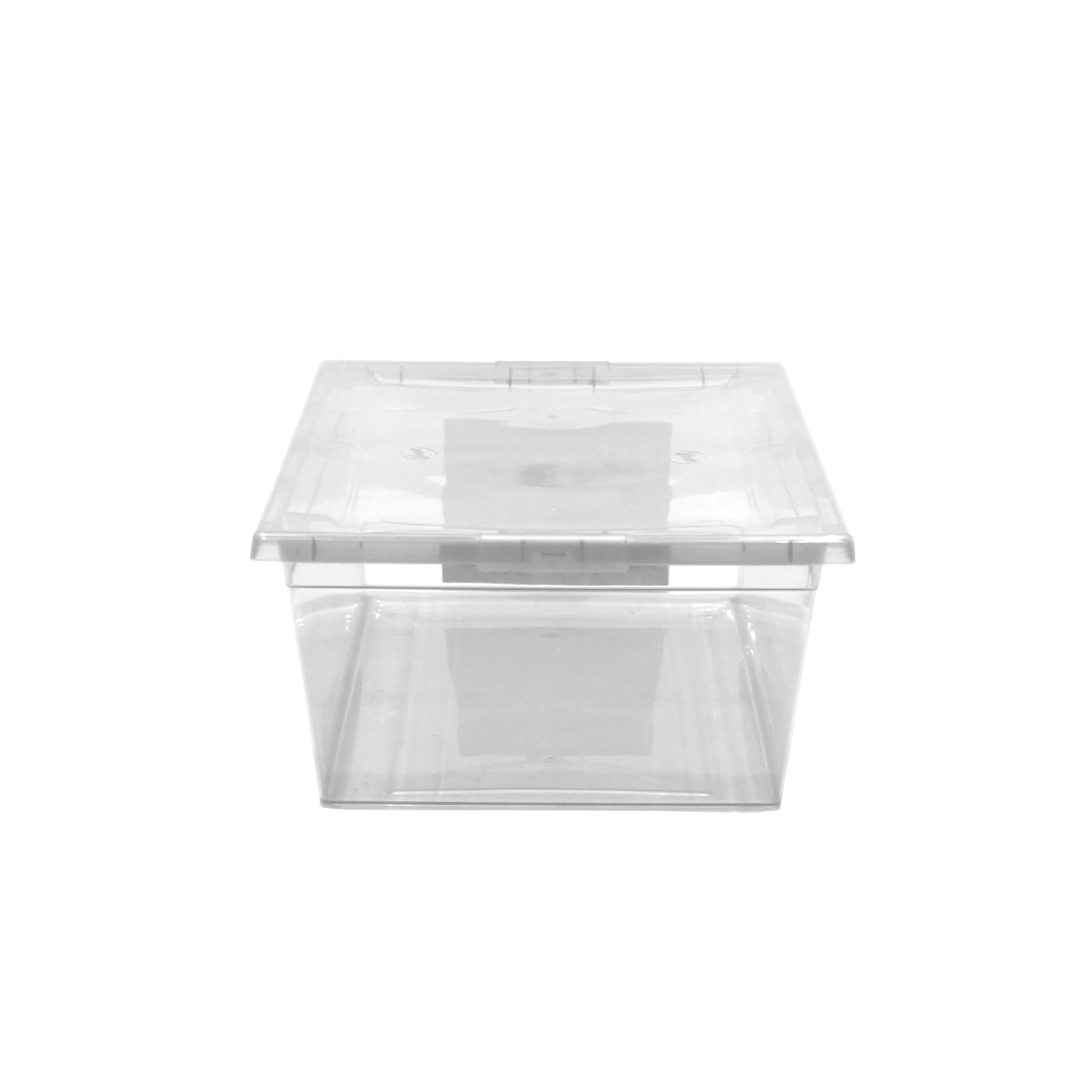WENCO Caja c/Tapa 6Lts Transparente 21x34cm 11cm-Alt Rectangular 1