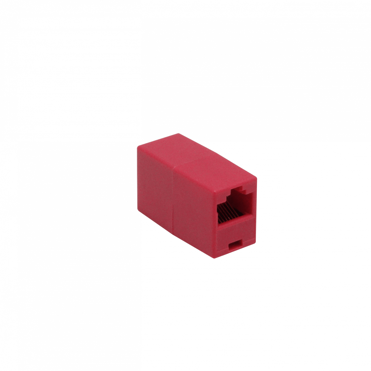 Copla Roja RJ45-RJ45 Hembra-Hembra Union Cupla 1