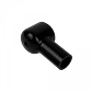 Negro 47x25x23mm Protector Cuadrado Aislante para Bateria - Miniatura 3