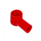 Rojo 47x25x23mm Protector Cuadrado Aislante para Bateria - Miniatura 1