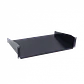 Bandeja Rack LINKMADE 2U Lisa Extra Resistente, 30cm, Negra, Requiere M6-4KIT - Miniatura 5