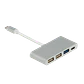 Hub USB-C a 1x USB-C + 3x USB-A, Cable 7cm, USB 3.1 Gen 1 - Miniatura 4