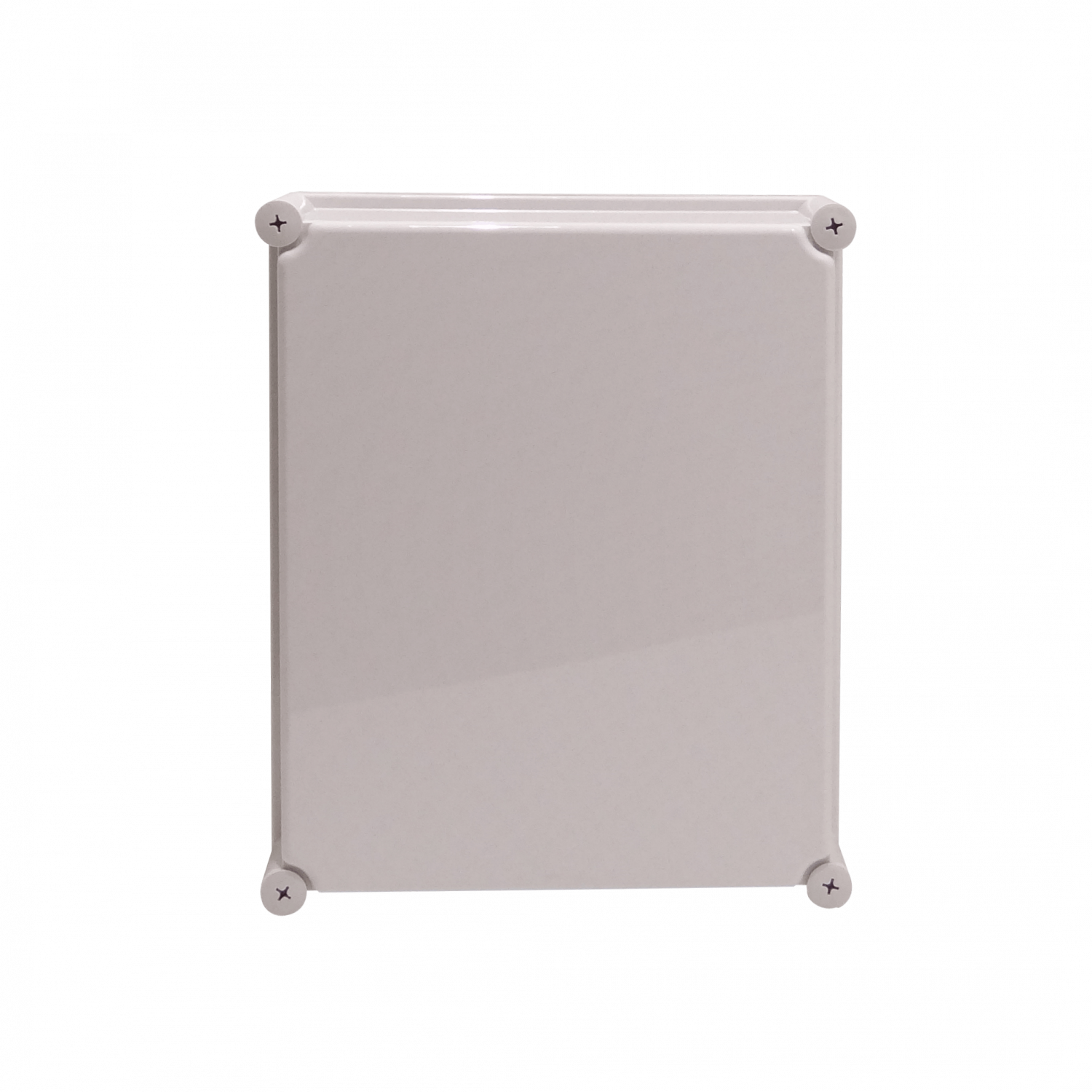 Caja Plástica TIBOX TJ-AG-3428-1, 340x280x180mm, Gris, IP66 con Placa 3