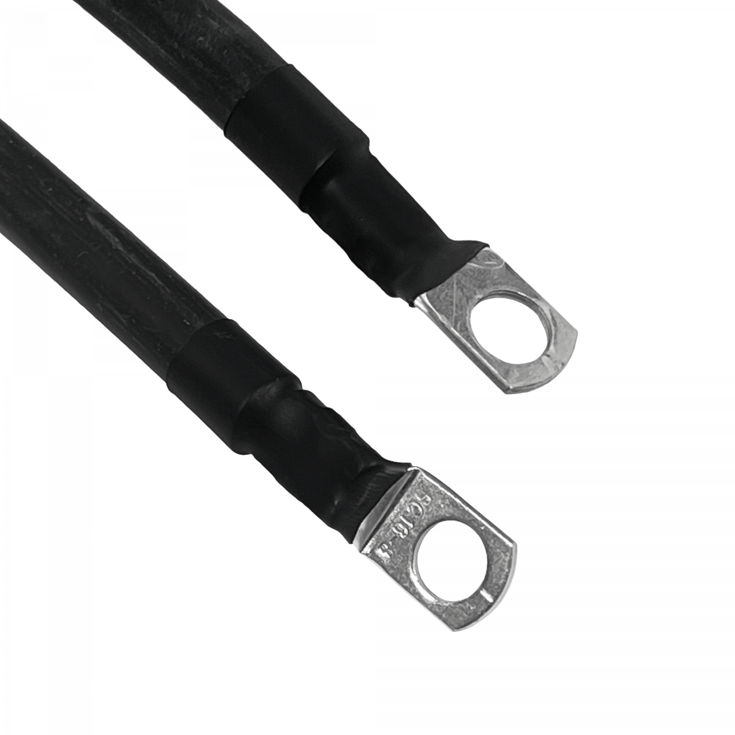 Cable 100cm 16mm2 Negro 6mm-Diametro-Conector 6AWG PE 1mt 2