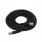 Cable RG59 Coaxial BNC-M a BNC-M, 10m Negro, para CCTV - Miniatura 1