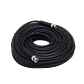 Cable RG59 Coaxial BNC-M a BNC-M, 30m Negro, para CCTV - Miniatura 2