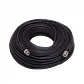 Cable RG59 Coaxial BNC-M a BNC-M, 50m Negro, para CCTV - Miniatura 2