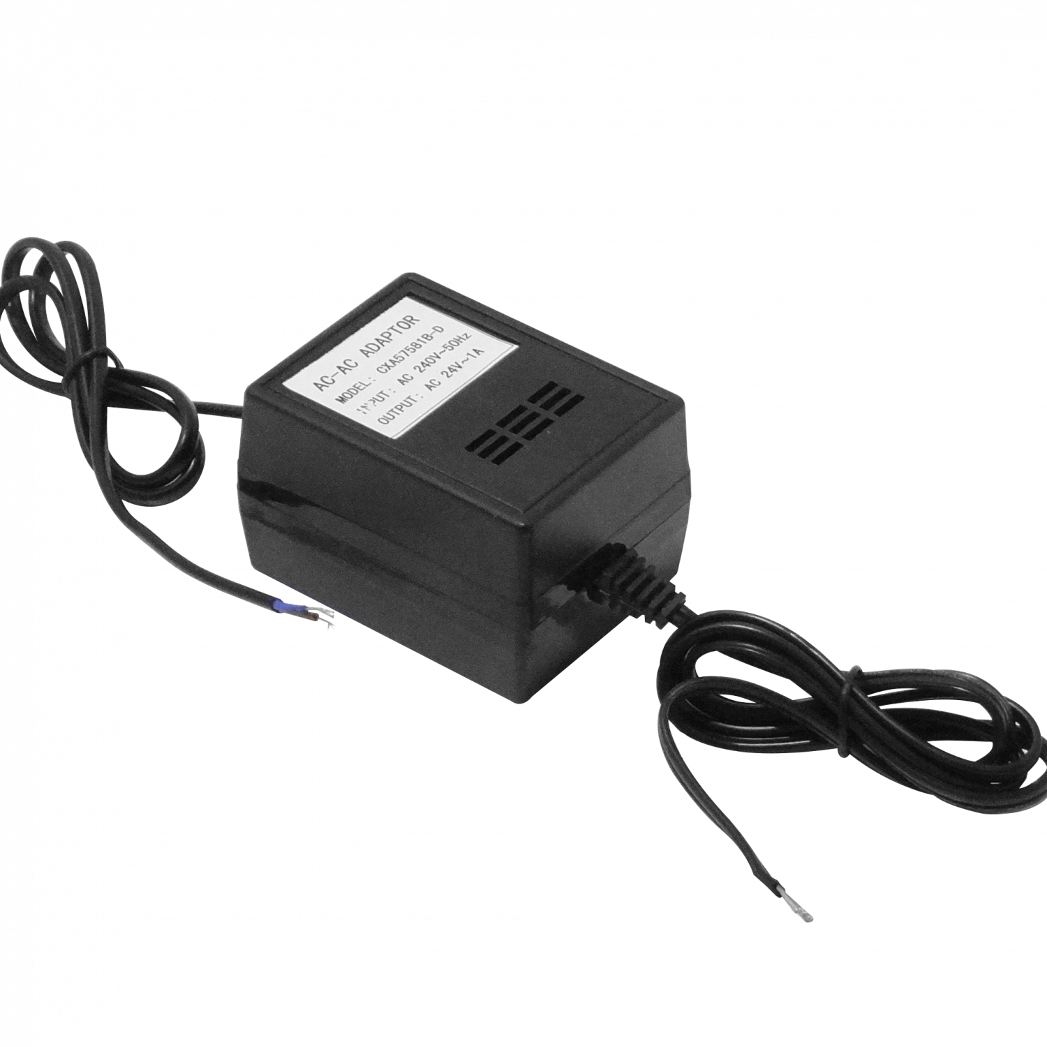 Fuente de Poder 24VAC 1A 24W, Bobina con Cables Sueltos, Trafo 1000mA 2