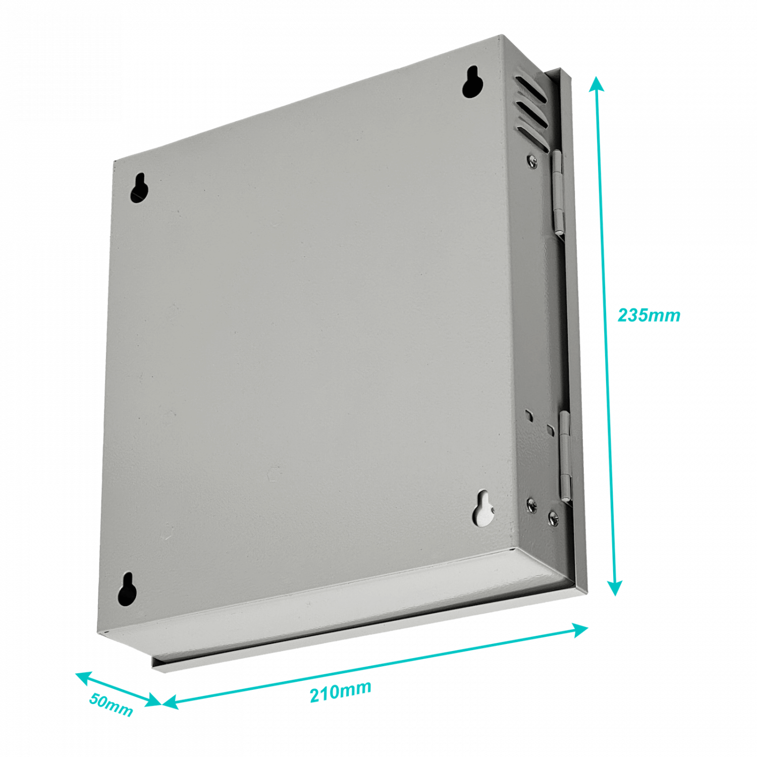 120W 12VDC 10A 9-Salida Gabinete-llave Piloto 100-240VAC Fuente Poder 1