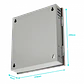 120W 12VDC 10A 9-Salida Gabinete-llave Piloto 100-240VAC Fuente Poder - Miniatura 1