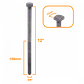 Perno Cuadrado 5/8