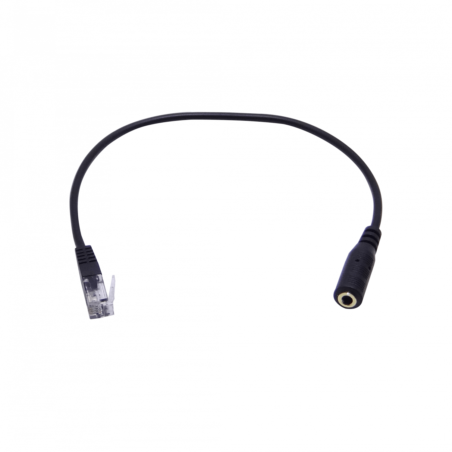 RJ9-Macho a 3,5mm-Hembra Cable 21cm para Auricular en Telefono IP 3.5 1