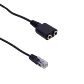 RJ9-Macho a 2x3,5mm-Hembra Mic/Audif Cable 25cm para Auricular 3.5mm - Miniatura 2