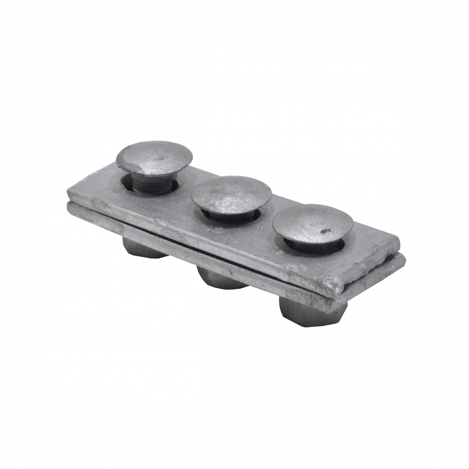 Brida Sujecion 3 Pernos 5/8T/VTRC 125x46x6x15mm para Postacion 4