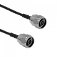 Par de Cables Coaxiales ALGCOM 2NN - 50 cm, N-Macho a N-Macho, SM141 - Miniatura 1