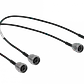 Par de Cables Coaxiales ALGCOM 2NN - 50 cm, N-Macho a N-Macho, SM141 - Miniatura 2