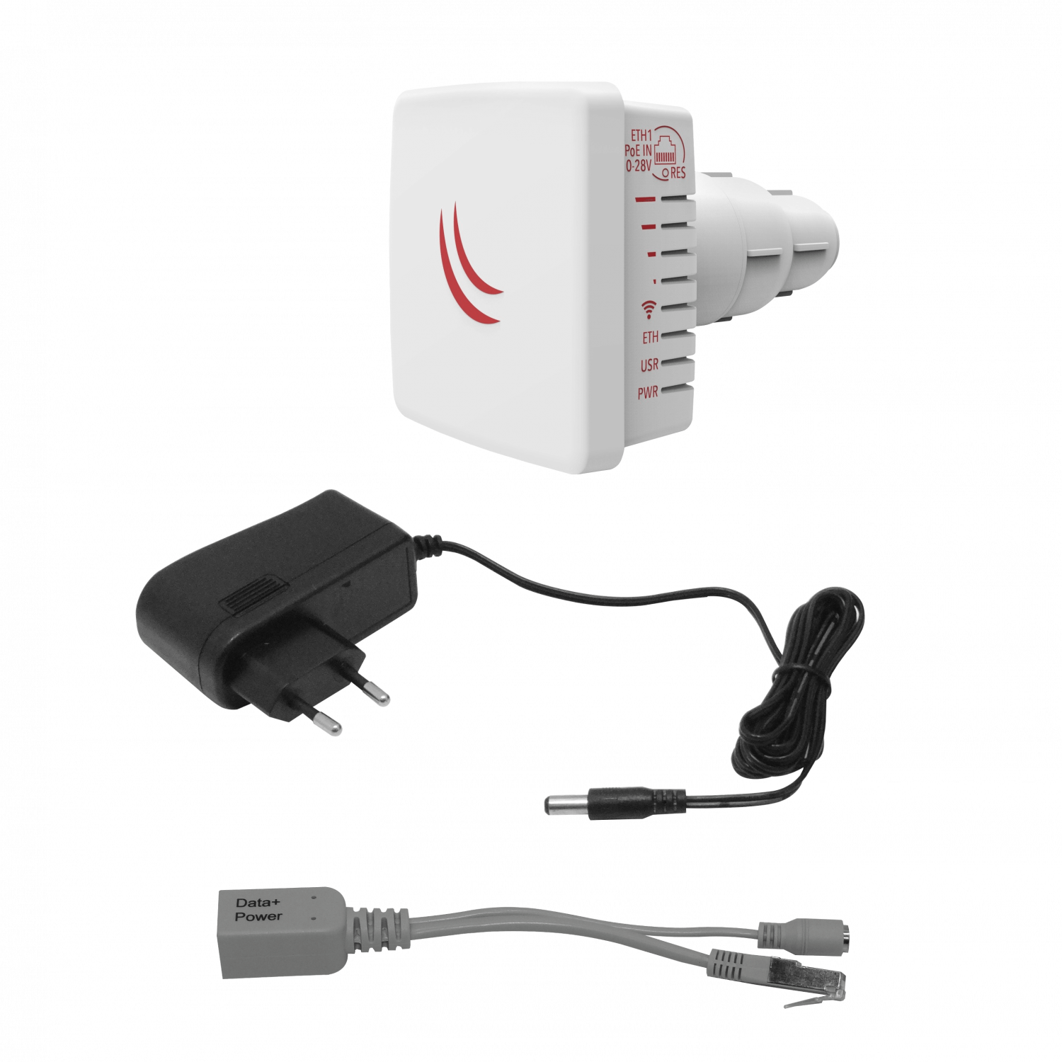 Antena MikroTik LDF-2 10dBi 60° 2.4GHz 26dBm L3 24V p/Dish Satelital 40mm 2