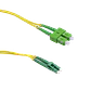 6mt SC/APC-LC/APC MonoModo SM Duplex Jumper Cable Fibra 9/125um 3mm - Miniatura 1