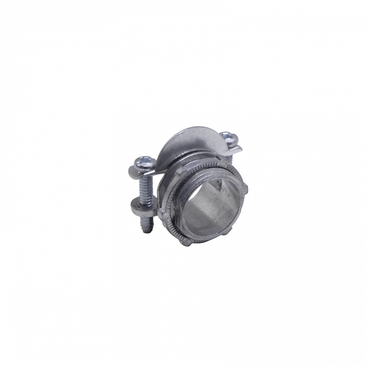 Metalico 3/4-Pulg Union Tipo Clamp Romex para Conduit Flexible c/Hilo 1