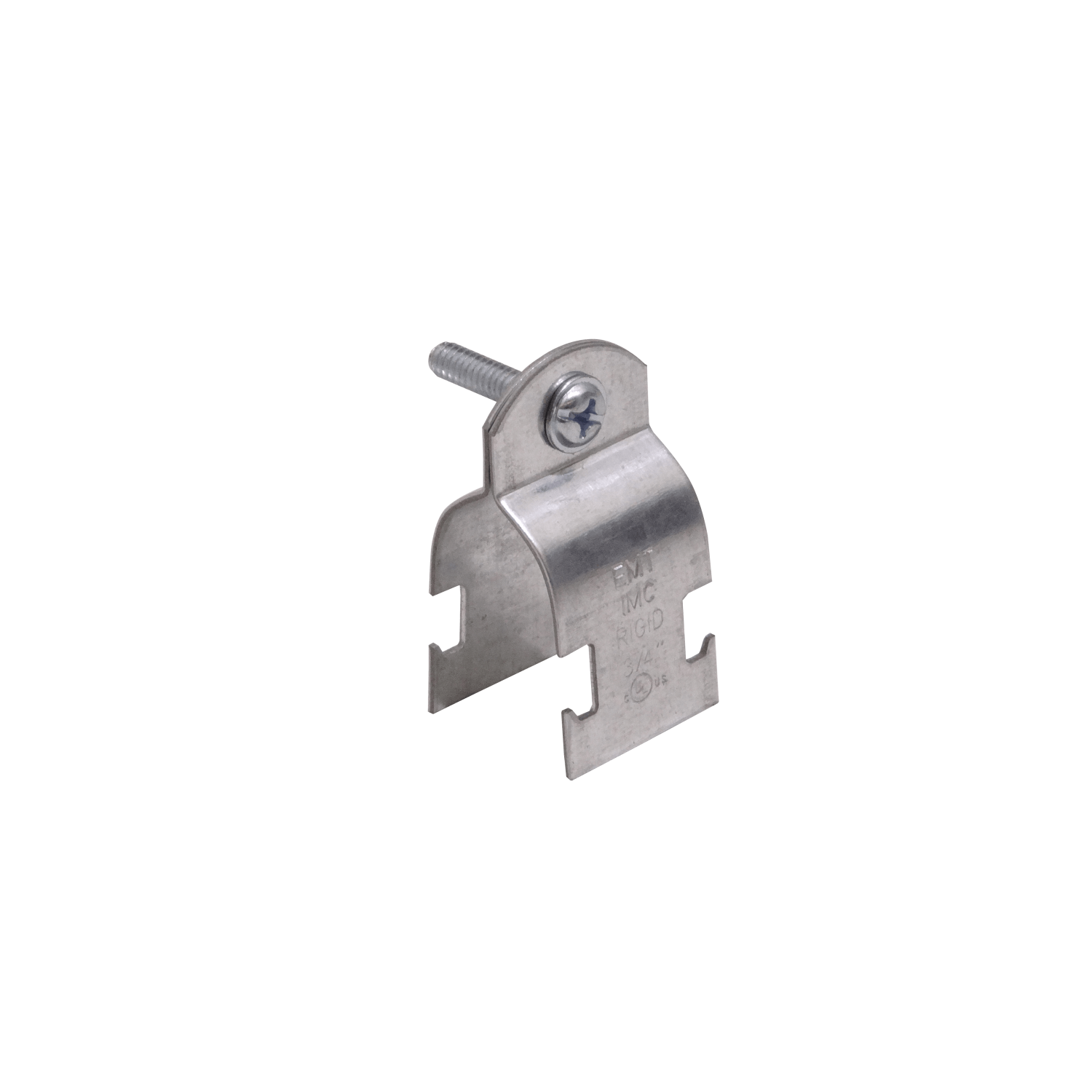 3/4-Pulg 25mm Fijacion a Perfil Strut p/Conduit Rigido Metal 32x62mm 3