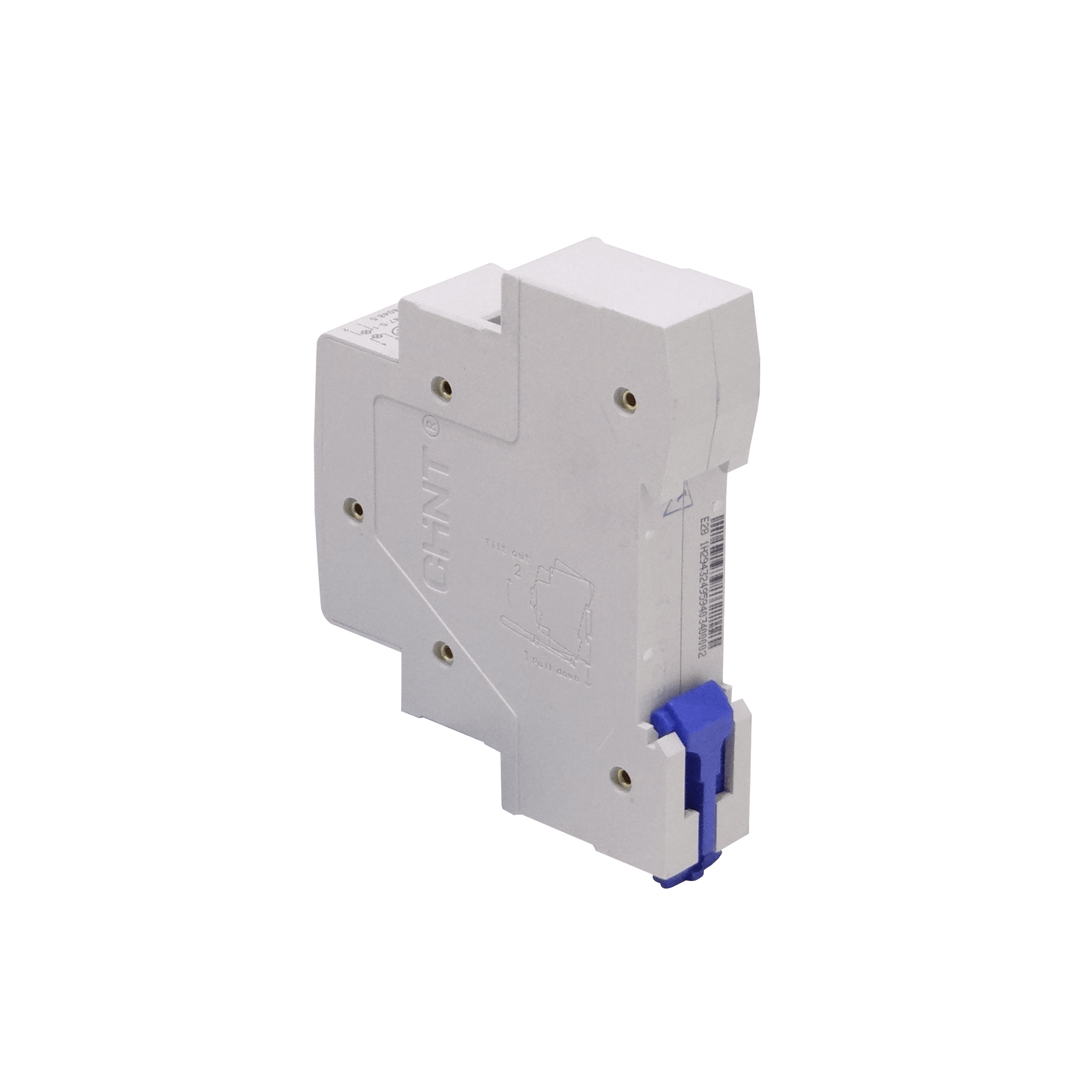 CHINT Verde/Rojo Luz Piloto LED 230VAC 20mA 4-pin para Riel Din 3