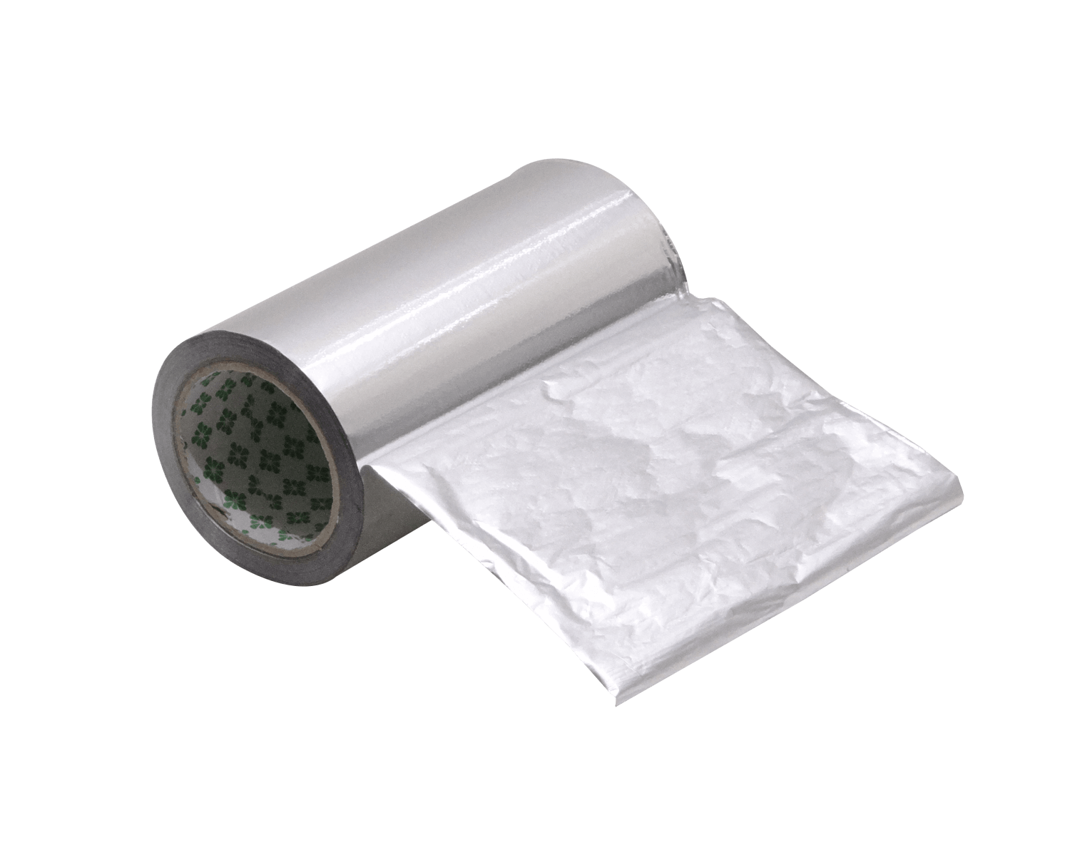 Cinta Adhesiva de Aluminio con Plástico PE 0.1mm x 200mm x 50m - ALCF95 1