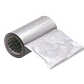 Cinta Adhesiva de Aluminio con Plástico PE 0.1mm x 200mm x 50m - ALCF95 - Miniatura 1