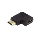 Angulo Horizontal Derecha 90-Grados HDMI v2.0 H-M - Miniatura 1