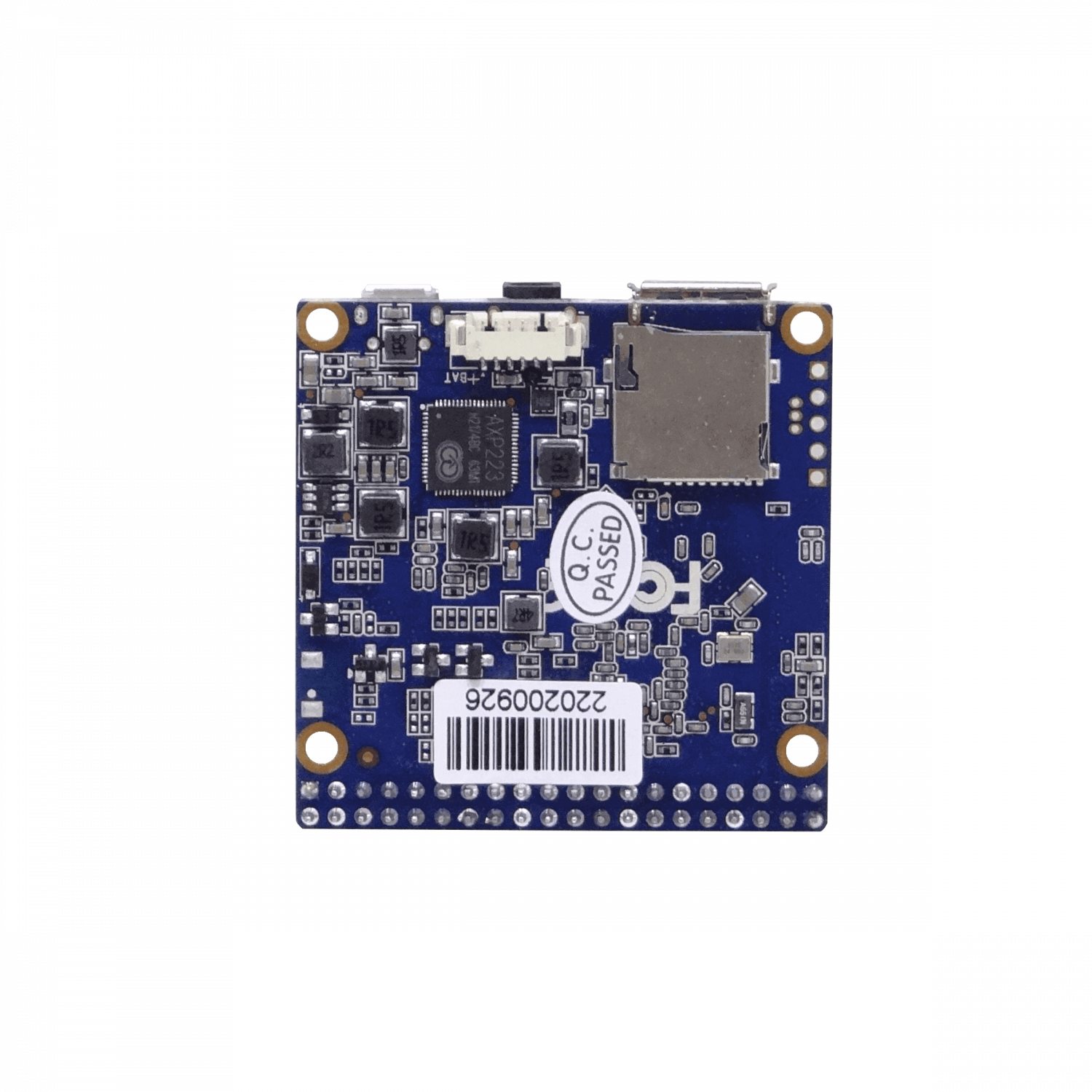 BANANAPI A33-Quad 512mb mSD eMMC req/5V-2A WiFiBT CSI DSI USB Plug-DC 3