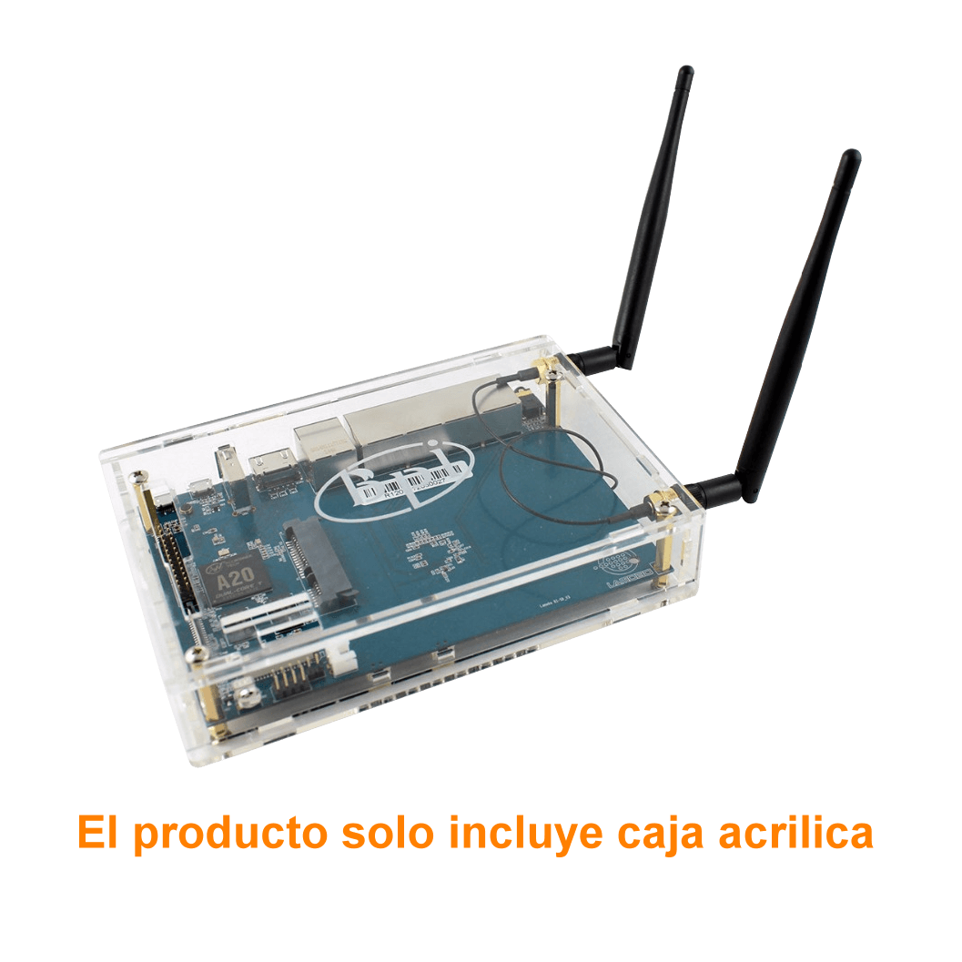 BANANAPI Caja Acrilica Transparente armable para BPI-R1 1