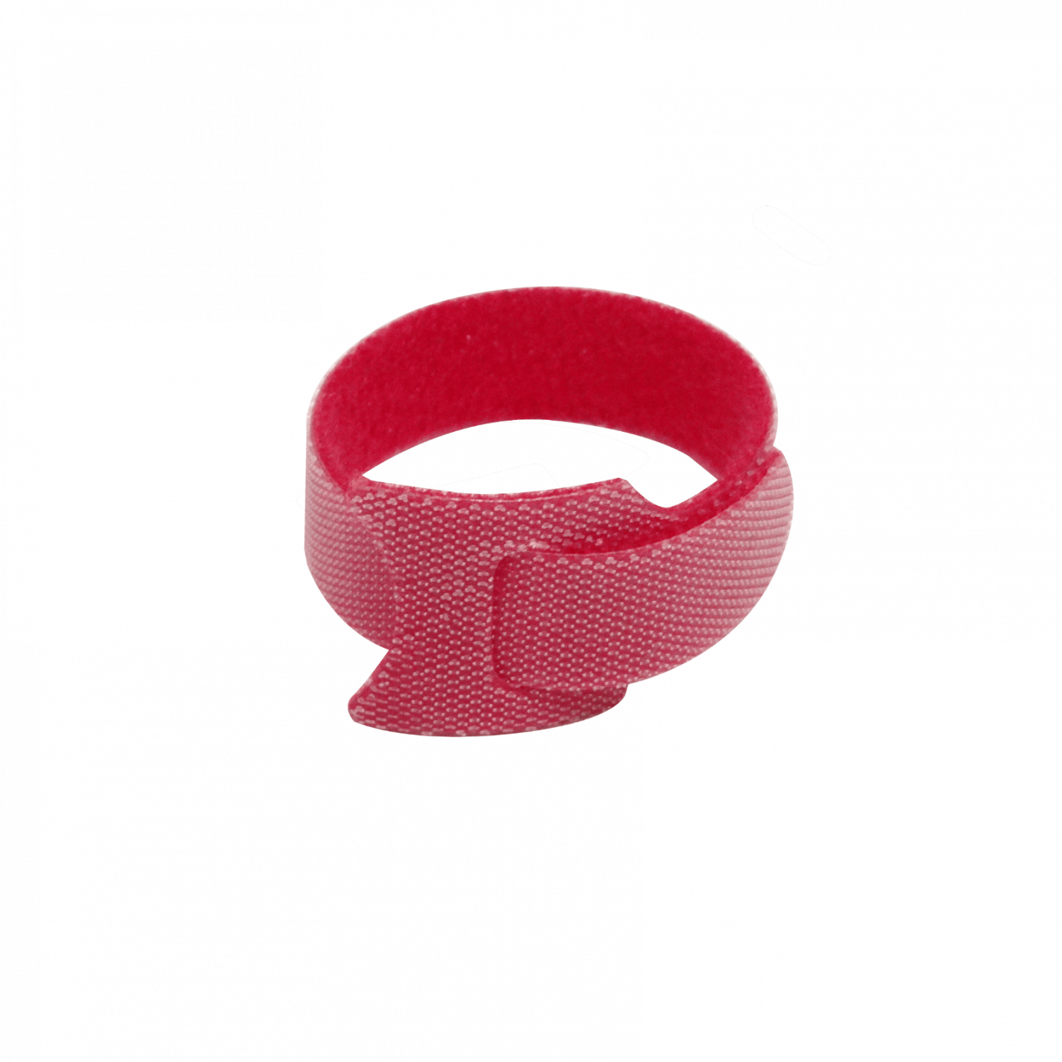 Roja 15x1,2cm Amarra Velcro 150x12mm Unidad 2