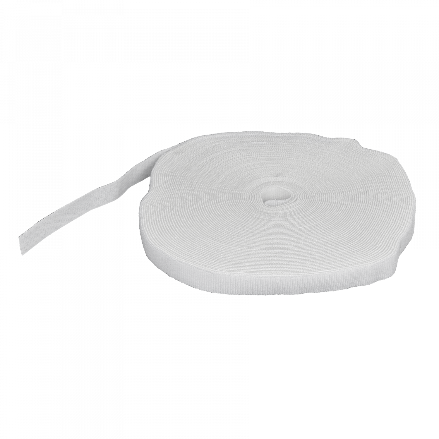 Blanca Amarra Velcro Clasica Doble Faz 25mt 20mm 2
