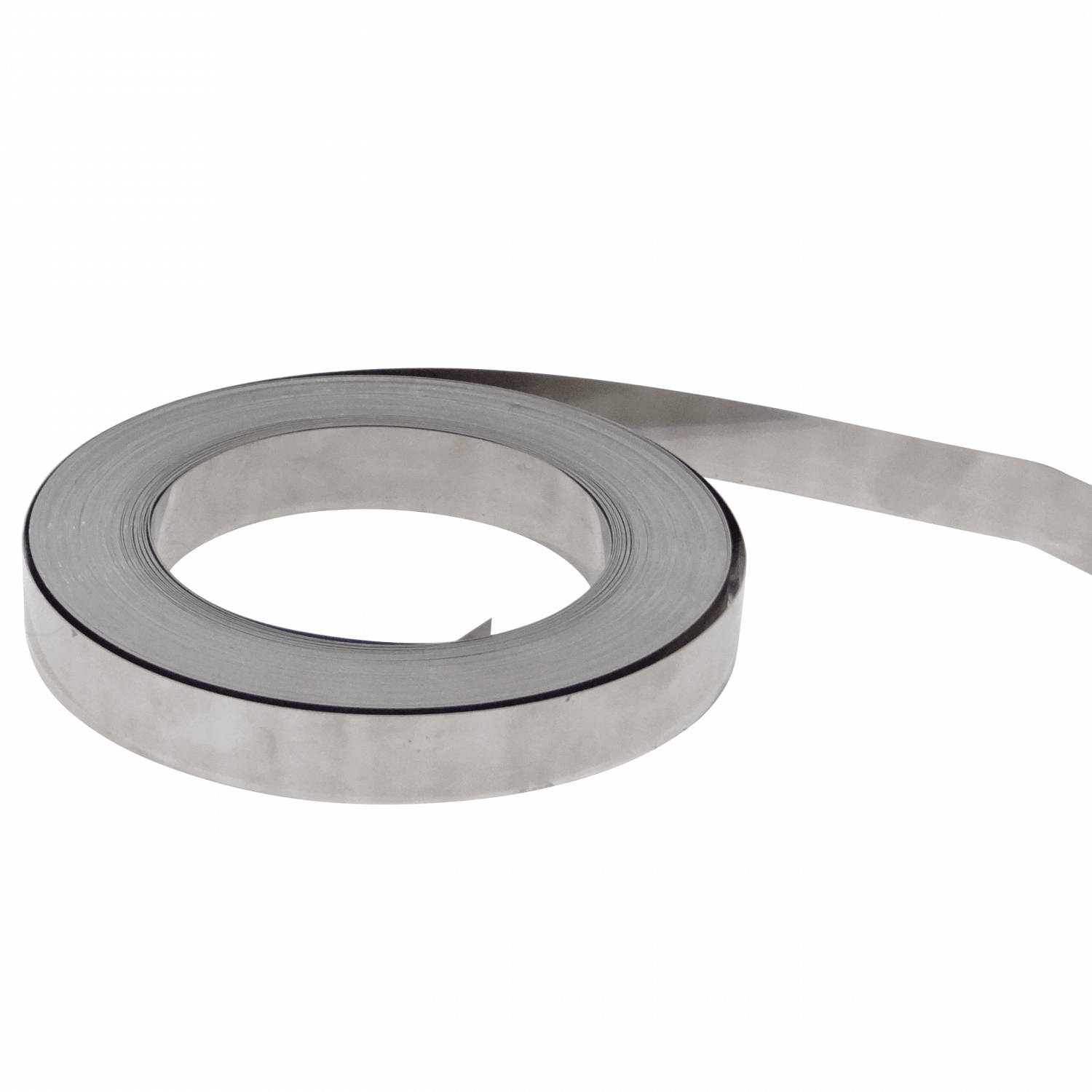 Fleje 1-Pulg Banda Metalica Longitud-30mt Ancho-25,4mm Acero Inoxidabl 1
