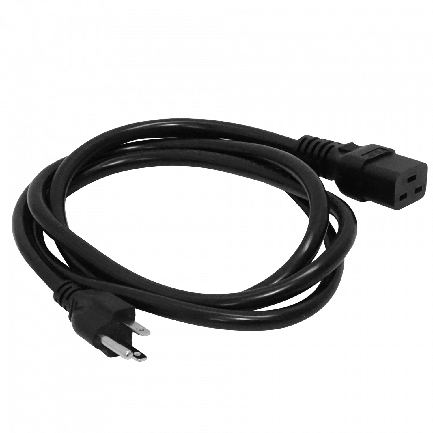 5-15P-Americano-Macho C19-Hembra Cable Poder 18A 14AWG 1,5-1,8mt 1