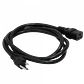 5-15P-Americano-Macho C19-Hembra Cable Poder 18A 14AWG 1,5-1,8mt - Miniatura 1