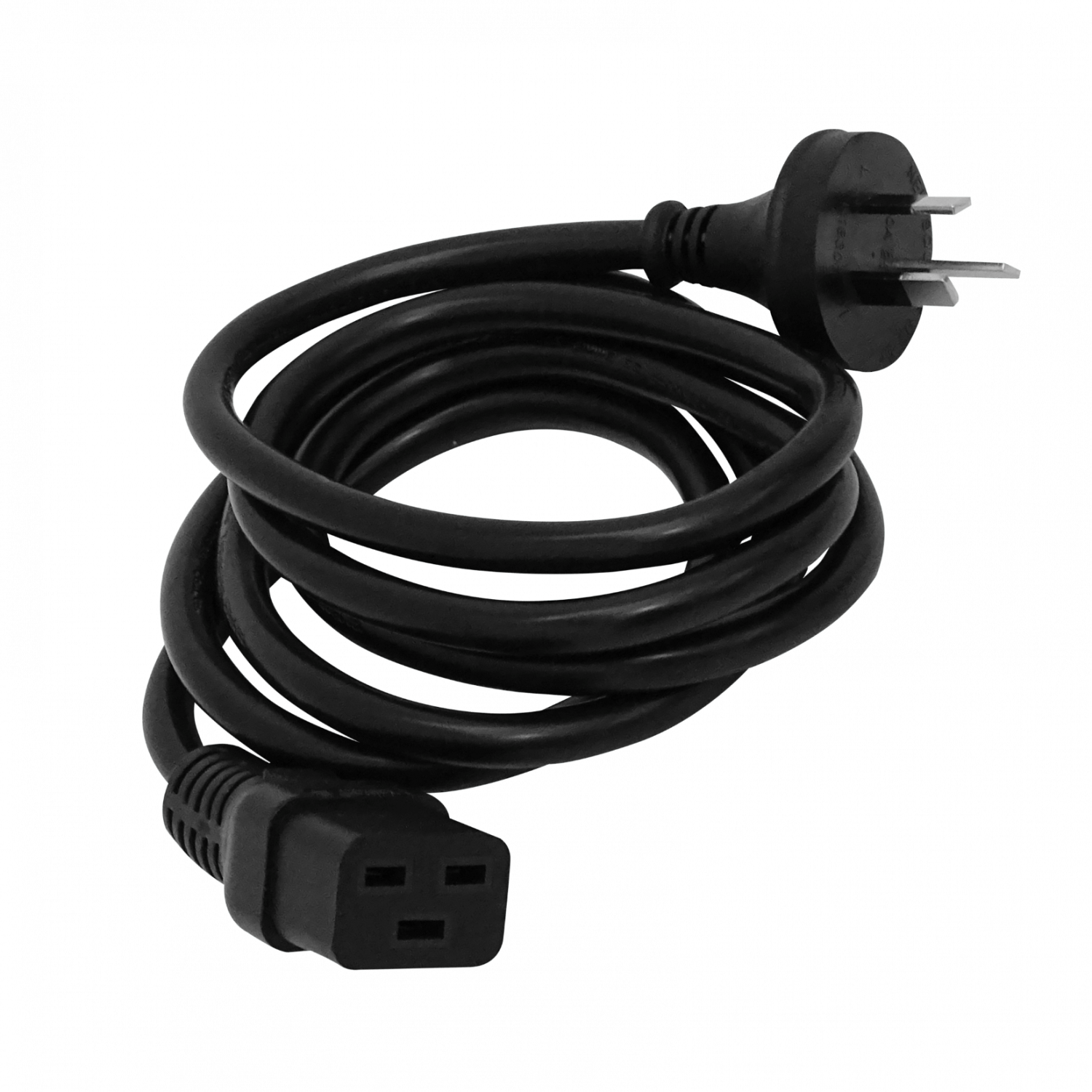 I-Macho C19-Hembra Cable Poder Negro 1,8mt Type-I=Argentina/Australia 1