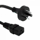 I-Macho C19-Hembra Cable Poder Negro 1,8mt Type-I=Argentina/Australia - Miniatura 3