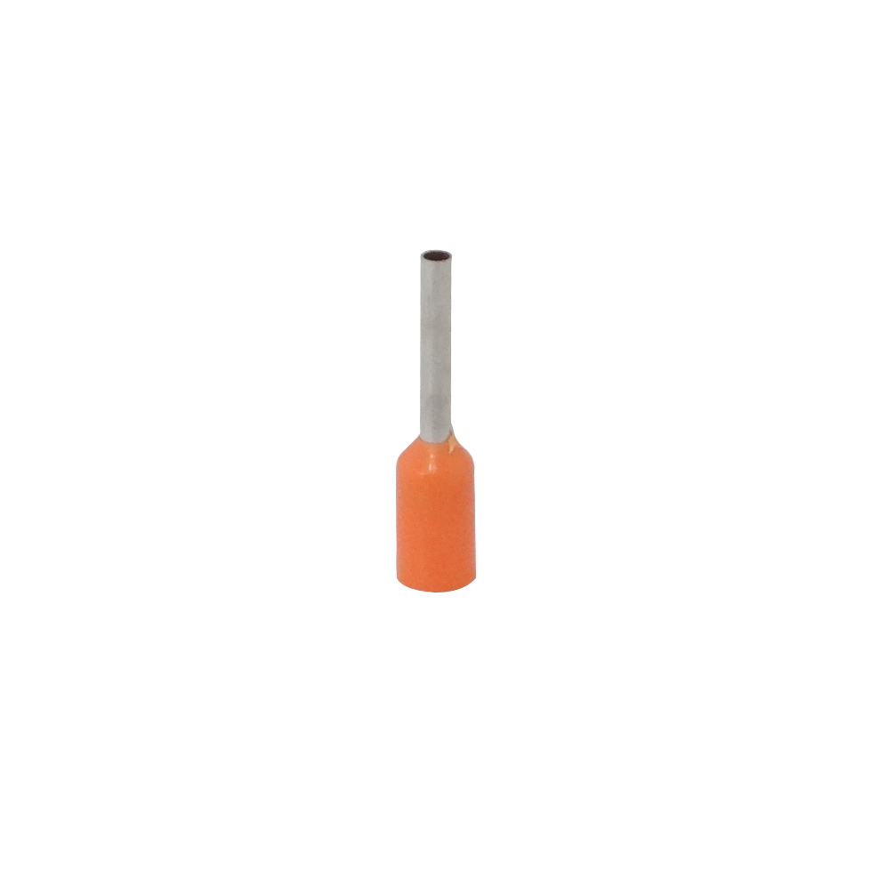 Naranjo 0,5mm2 8/14mm 100-unid AWG22 Ferrules Terminal Aislado Crimpea 3
