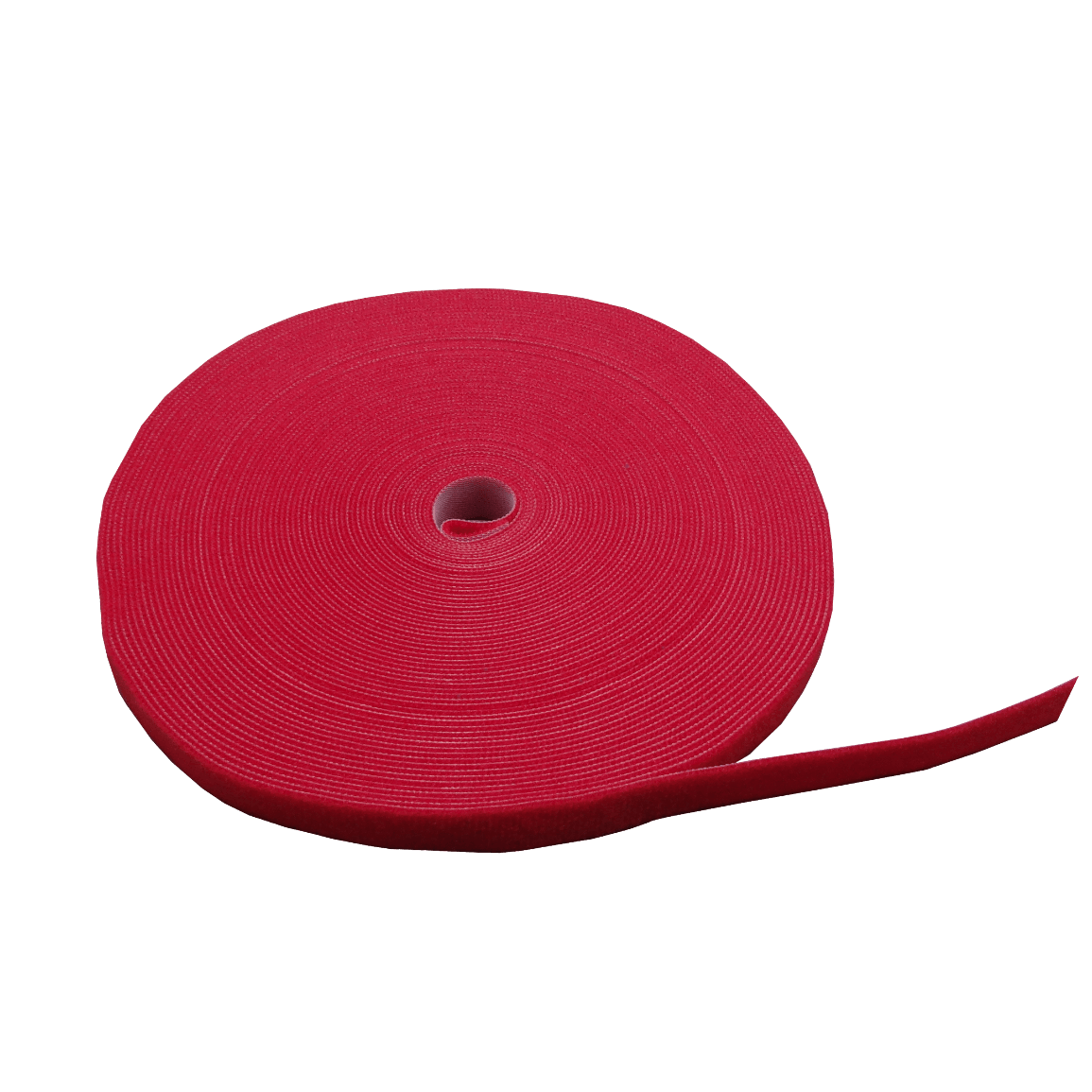 Roja Amarra Velcro Clasica Doble Faz 25mt 20mm 1