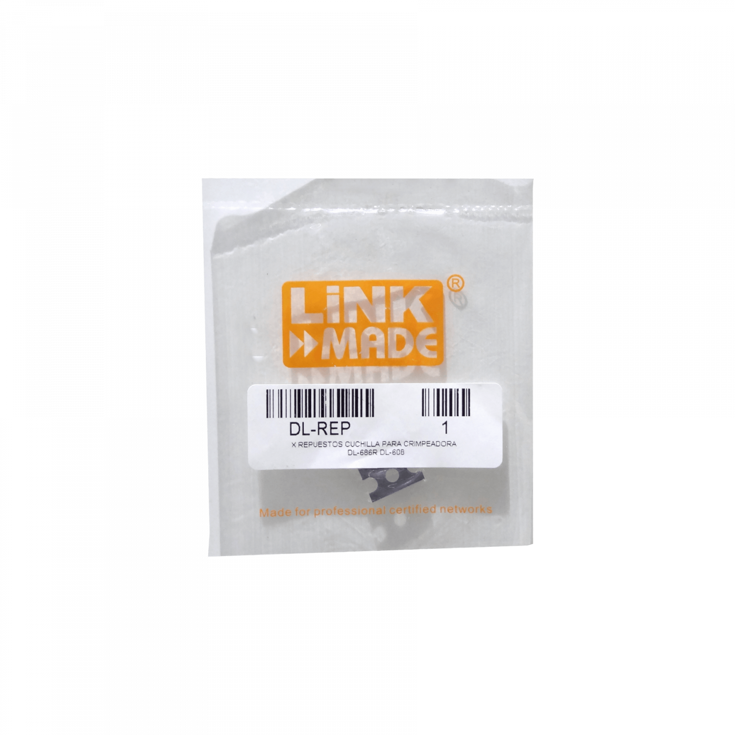 Repuesto Una Cuchilla para Crimpeadora DL-686R DL-608 13,5x10mm 2