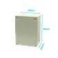 Caja metalica Tibox ST3-420 400x300x200mm 1 chapa IP66 beige - Miniatura 1