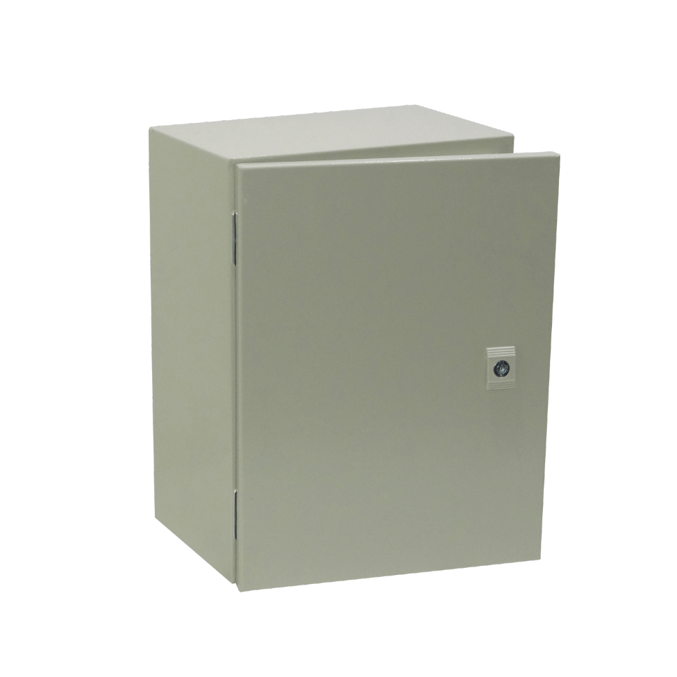 Caja metalica Tibox ST3-420 400x300x200mm 1 chapa IP66 beige 2