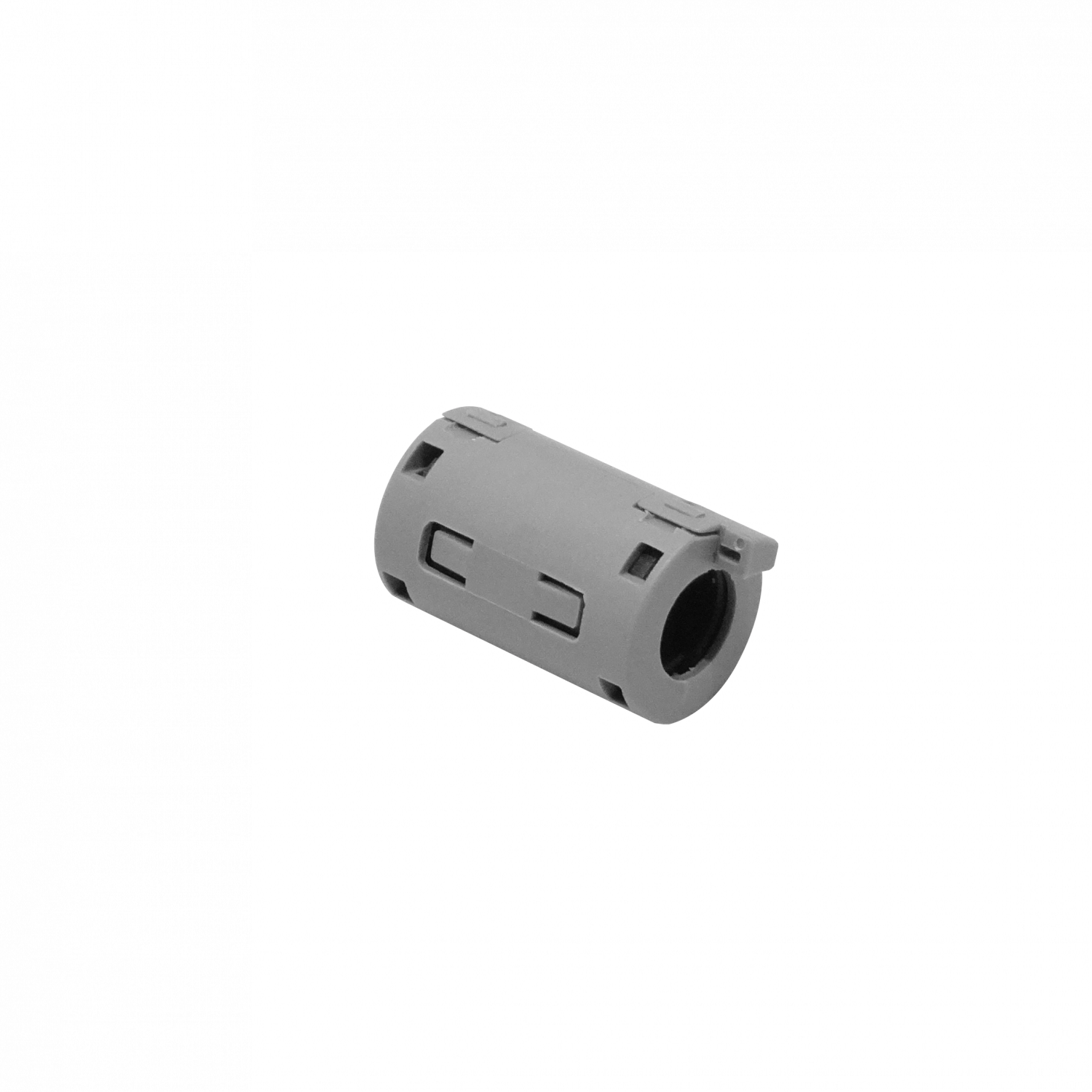 Ferrita 20mm x 32mm para Cable 9-11mm, Material Nickel-Zinc, Gris 1