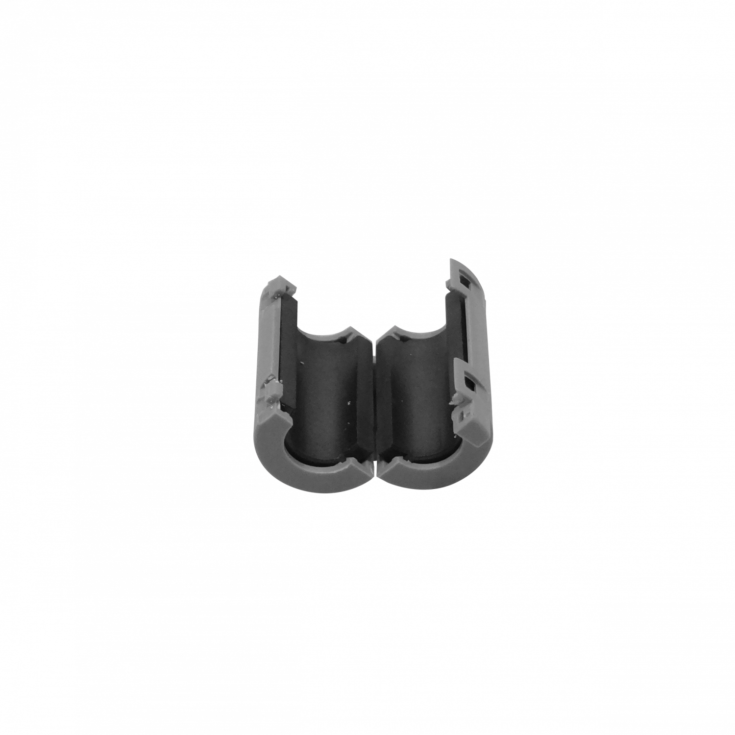 Ferrita 20mm x 32mm para Cable 9-11mm, Material Nickel-Zinc, Gris 3